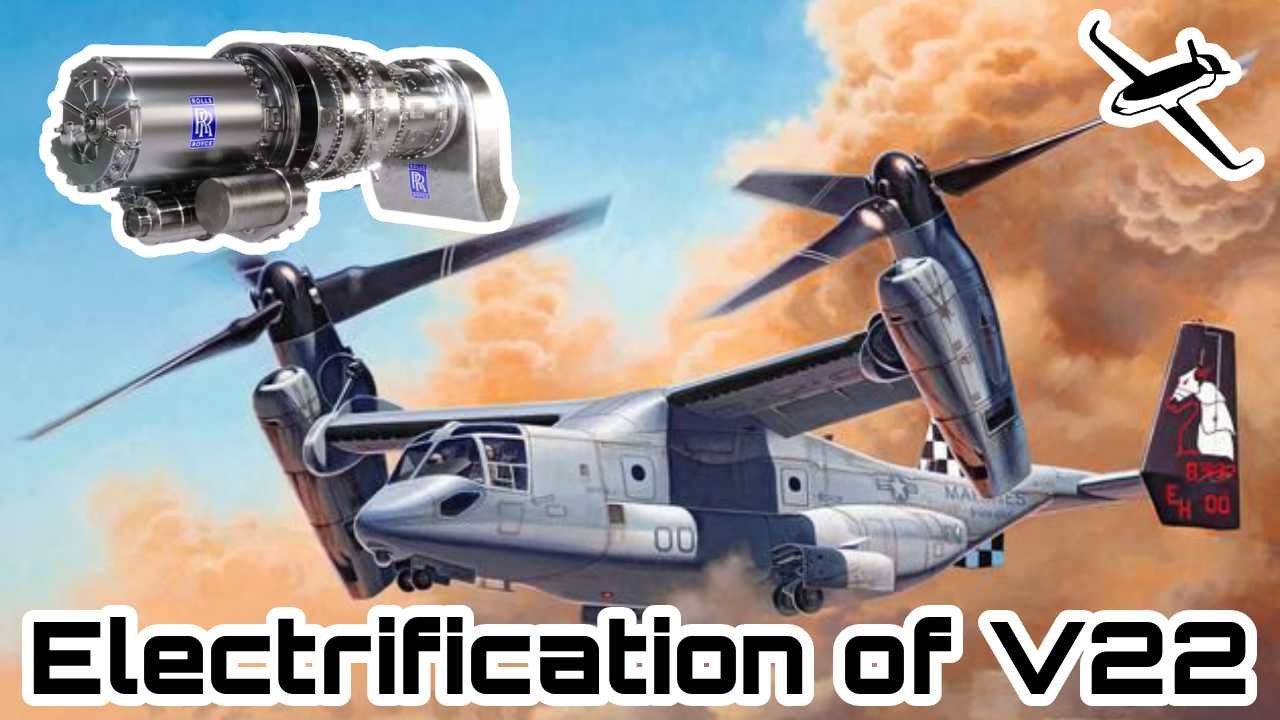 Hybrid Electric V22 Osprey